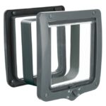 Kattenluik 4-weg met Tunnel voor Balkon en Tuin – Trixie