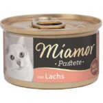 Miamor Pastete zalm adult natvoer kat – blaasgruis