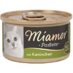Miamor Pastete konijn 85g – natvoer kat – blaasgruis