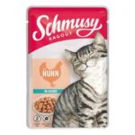 Schmusy Ragout mit Kip in Sauce 100g – natvoer kat – graanvrij