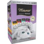 Miamor MP Ragout Royale Cream Variatiebox zalm kalf eend kip – natvoer kat