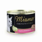 Miamor Feine Filets Naturelle tonijn & krab 156g – natvoer kat