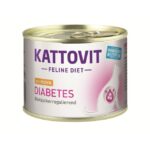 Kattovit Dose Feline Diet diabetes/gewicht kip 185g – natvoer kat