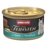 Animonda vom Feinsten Mousse Adult kip en tonijn – natvoer kat