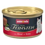 Animonda vom Feinsten Mousse adult rund en eend – natvoer kat