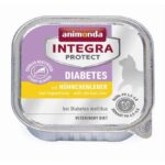 Animonda Cat  Integra Protect Diabetes met kippenlever – natvoer kat – graanvrij