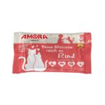 Amora Cat PB fijne Mousse rijk aan rund – natvoer kat – graanvrij