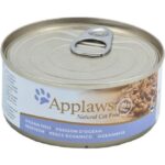 Applaws Cat Dose Zeevis 156g – natuurlijke vis natvoer kat – zonder kunstmatige toevoegingen