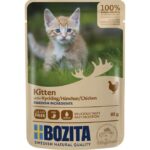 Bozita Pouch Hapjes in Saus kip voor kitten 85g – natvoer kat