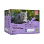 Bozita Cat Pouch Senior 8+ Multibox rund kip 12x85g – natvoer kat – senior