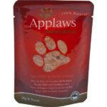 Applaws Pouch tonijnfilet en paciVise garnalen 70g – natvoer kat – natuurlijk glutenvrij