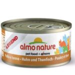 Almo Nature HFC Natural kip en tonijn natvoer kat – natuurlijk zonder kunstmatige toevoegingen