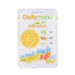 Almo Nature Daily Menu kip & zalm – natvoer kat – natuurlijk zonder kunstmatige toevoegingen