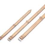 Leren Halsband Gestikt met Zwarte Voering – Karlie RONDO