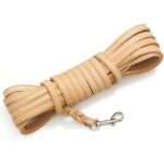 Honden Riem Naturel Leer Speurriem – Karlie RONDO