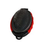 Hondenborstel met Flexibele Borsten voor Vachtverzorging – Karlie Flamingo