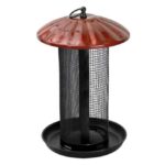 Voederhuis Hangend met Twee Compartimenten voor Zaden en Noten – Karlie Flamingo