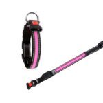 Halsband LED Oplaadbaar voor Zichtbaarheid – Karlie Flamingo oLED