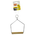 Vogelschommel met Houten Zitstok – Karlie Flamingo