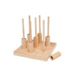 Vogelspeelgoed Houten Denkspel voor Voedselzoeken – Karlie Brain Train Bird Board