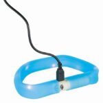 Veiligheidsband USB-oplaadbaar Extra Breed voor Lange Vacht – Trixie Flash - Afbeelding 3