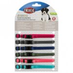 Halsbandset Nylon Verstelbaar voor Welpen – Trixie 6-delige set - Afbeelding 2