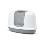 Kattenbak Hoekmodel met Opklapbare Voorkant – Savic Nestor Corner