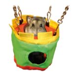 Knaagdierhuis van Nylon met Knispergeluid – Karlie Flamingo