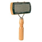 Houten Noppenborstel met Zachte Borstels voor Onderwol – Trixie