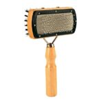 Vachtborstel Dubbelzijdig Hout 10 x 18 cm – Trixie 10 x 18 cm