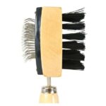 Vachtborstel Dubbelzijdig Hout 10 x 18 cm – Trixie 10 x 18 cm - Afbeelding 2