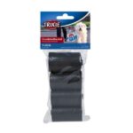 Hondenpoepzakjes Zwart 4 Rollen van 20 Zakjes – Trixie