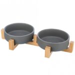 Voerbakset Keramiek Antislip voor Eten en Drinken – Trixie - Afbeelding 2