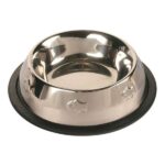 RVS Voerbak Anti-Slip voor Katten – Trixie 0,2 l