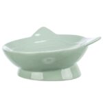 Kattenkom Keramisch Ergonomisch Ondiep – Trixie Viviana - Afbeelding 2