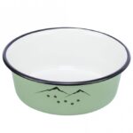 Hondenkom Emaille en Roestvrij Staal – Trixie - Afbeelding 2