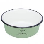 Hondenkom Emaille en Roestvrij Staal – Trixie