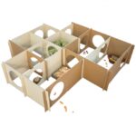 Labyrint van Graskarton voor Knaagdieren – JR Farm