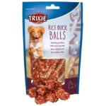 Hondensnack 81% Eend en Rijst – Trixie Rice Duck Balls