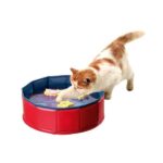 Kattenbad met Drijvend Speelgoed voor Balkon en Tuin – Karlie Kitty Pool