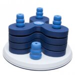 Intelligentiespel Speeltoren met 6 Kegels voor Honden en Katten – Trixie Flower Tower - Afbeelding 3