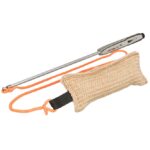 Hondenspeelhengel Telescopisch met Jute Dummy voor Training – Trixie - Afbeelding 2