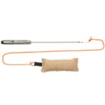 Hondenspeelhengel Telescopisch met Jute Dummy voor Training – Trixie
