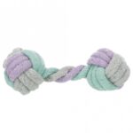 Koordhantel 15 cm Katoenmix voor Puppy – Trixie Junior