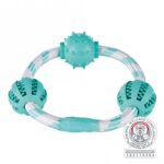 Speelring met Kauwballen en Mintsmaak – Trixie Denta Fun