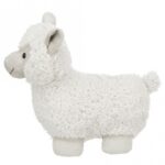 Pluche Knuffel van Gerecycled Materiaal met Pieper, 26 cm – Trixie Be Eco Alpaka Eyleen - Afbeelding 2