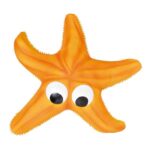 Hondenspeelgoed Latex Zeester met pieper voor Welpen – Trixie