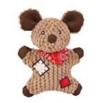 Speelgoedmuis van Stof en Jute met Pieper – Trixie