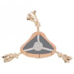 Pluche Schelp Verstevigd met Touw voor Honden – Trixie Stine