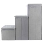 Kattentrap Pluche met Tapijtbeklede Treden en Opbergruimte – Trixie - Afbeelding 2